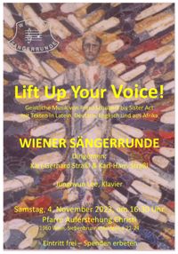 Lift Up Your Voice! - Wiener Sängerrunde