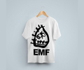 Schubert Dip Tee (White/Black)