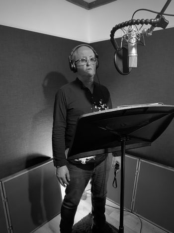 Reg Kielty at WR Audio Studios Salford

