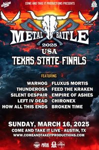Wacken Metal Battle 2025 - Texas Edition - featuring Warhog