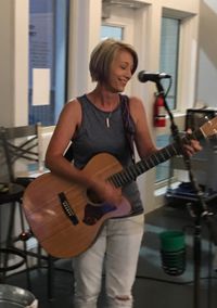 Jen Norman on the Patio