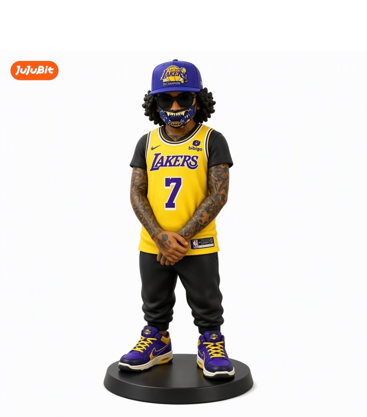BCF lil’ SHINE OG Lakers Colorway Vinyl Figure