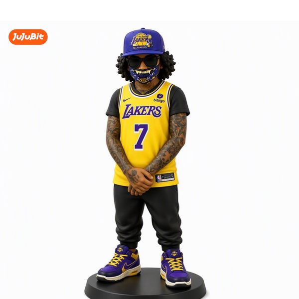 BCF lil’ SHINE OG Lakers Colorway Vinyl Figure