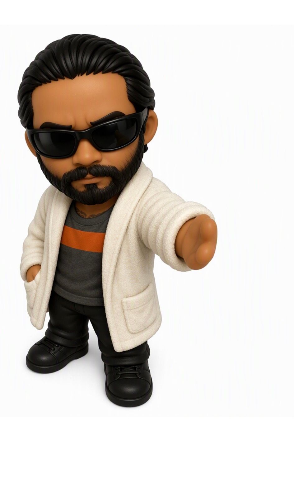 BCF lil’ SHINE Bath Robe playboy Mack Vinyl Figure