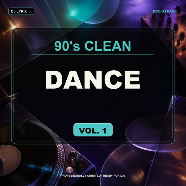90's Clean Dance Vol 1