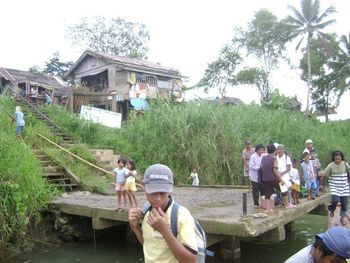 View from the boat...
