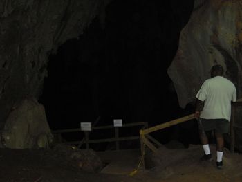 Inside the cave...

