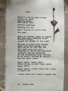Hand Made Lyric Poster