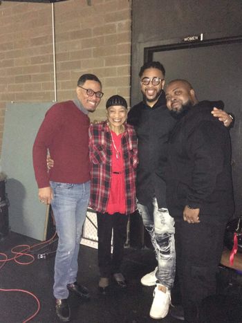 Seattle Legends: Sam Townsend, Pastor Pat Wright, my guy Leonard Bass, and myself.

