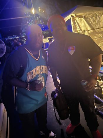I got to meet fellow keys player Nigel Hall from Lettuce.
