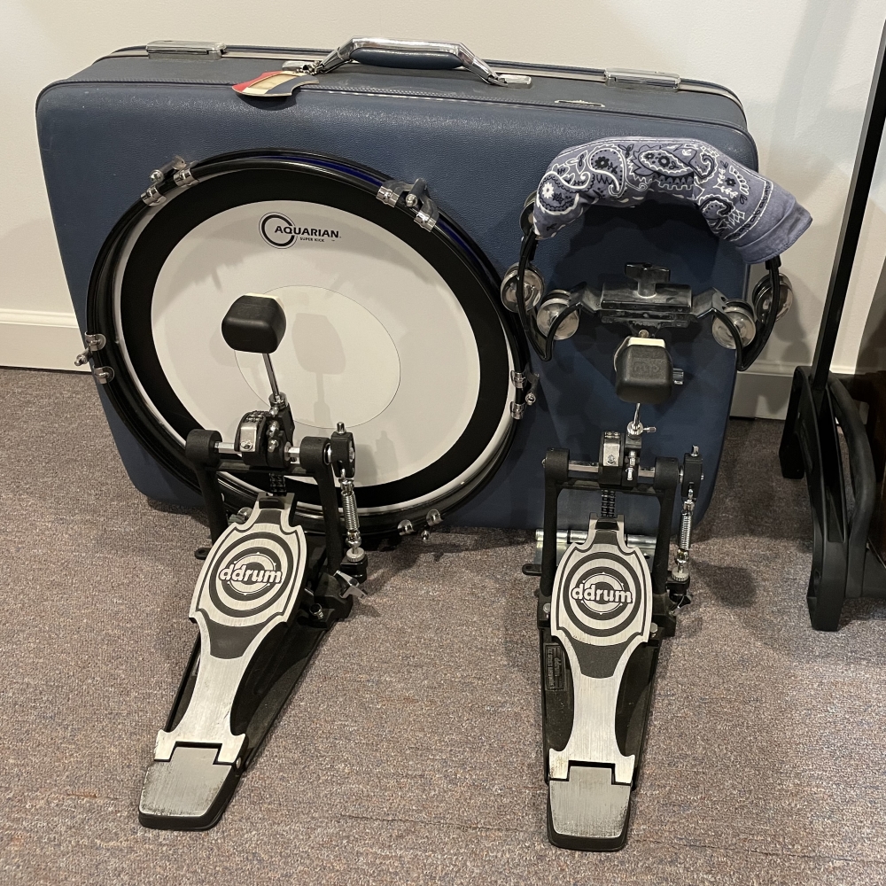 Mike Lucey Suitcase Drumkit