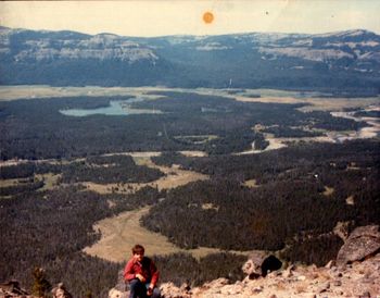 Scott On the Trident, Thorofare WY circa 1980
