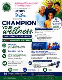 Alpha Kappa Alpha Health Fair