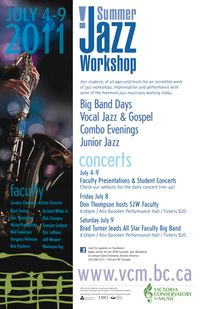 Summer Jazz and Gospel Workshop 
