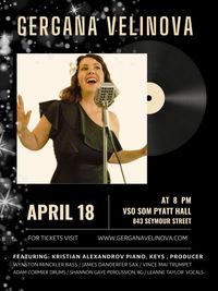 Gergana Velinova Pre-Single Release Concert