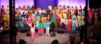 Marianne Lewis directs the Agape Choir