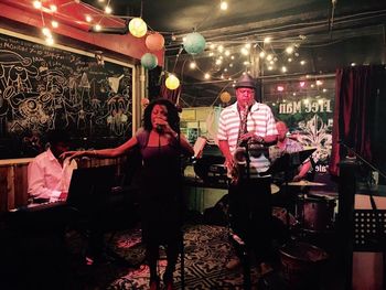 At the FreeMan with John A. Lewis and crew

