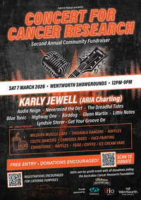 FREE Concert for Cancer Research - Second Annual Community Fundraiser