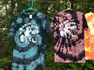 Banjo Joe Flying Through Outer Space on his Banjo Tie-dye T-Shirt