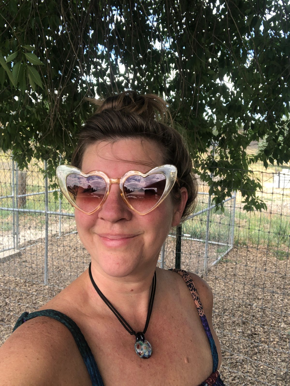 Heart-Shaped Sunglasses/ Funglasses