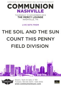 COMMUNION CLUBNIGHT w/ The Soil & The Sun
