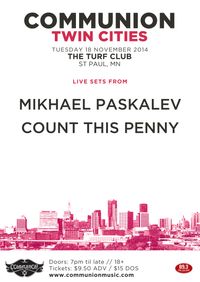 COMMUNION CLUBNIGHT w/ Mikhael Paskalev