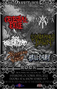 Rabbit Hole Entertainment Presents: Celestial Exile with Sleeping With the Witch, Hell•Doubt, and more! 
