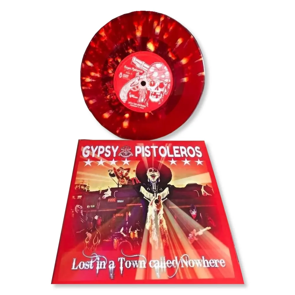 Lost in a Town Called Nowhere - Coloured Splatter Vinyl Single 'Lost in a Town called Nowhere'