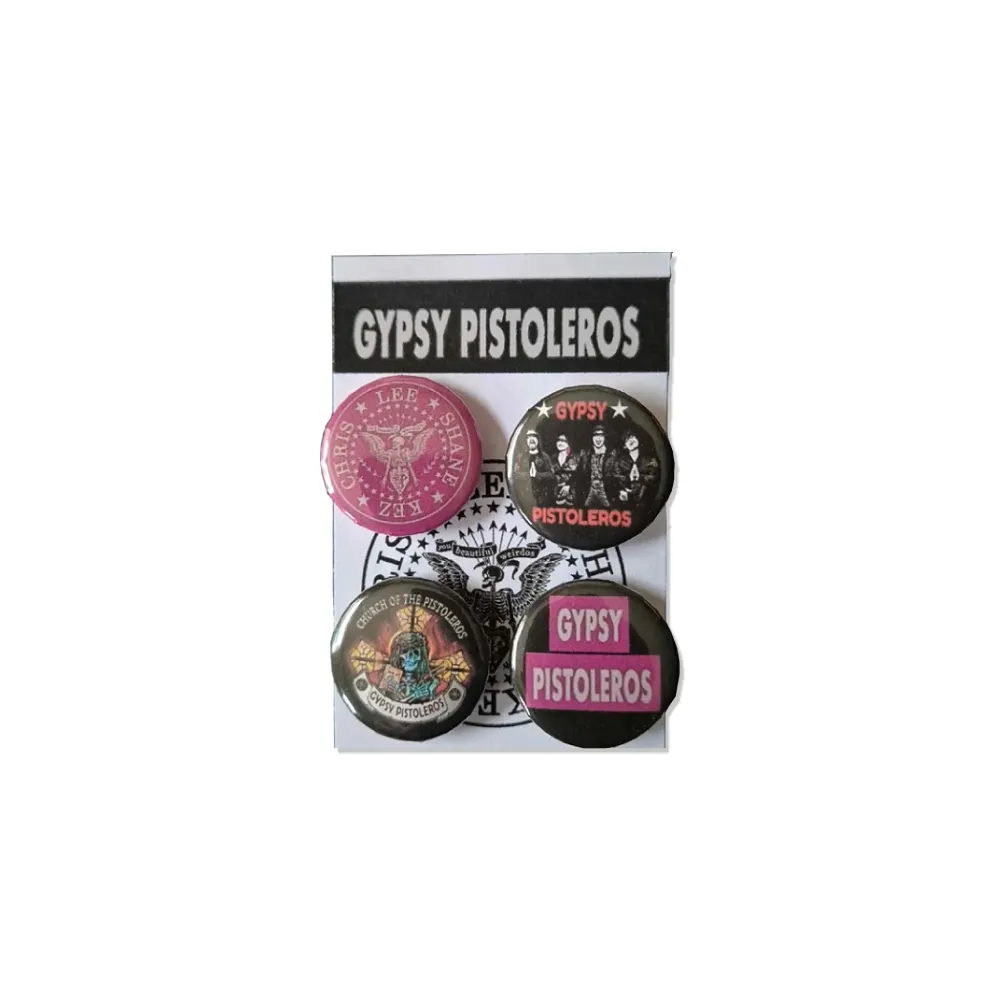 Pink Badge Set
