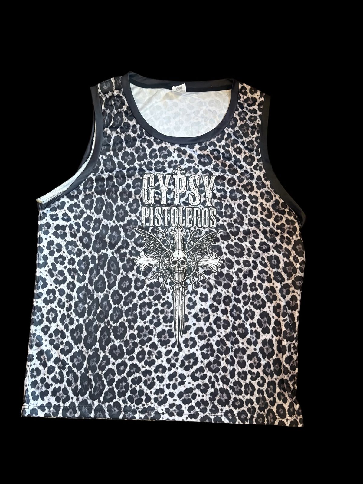 Leopard print vest 