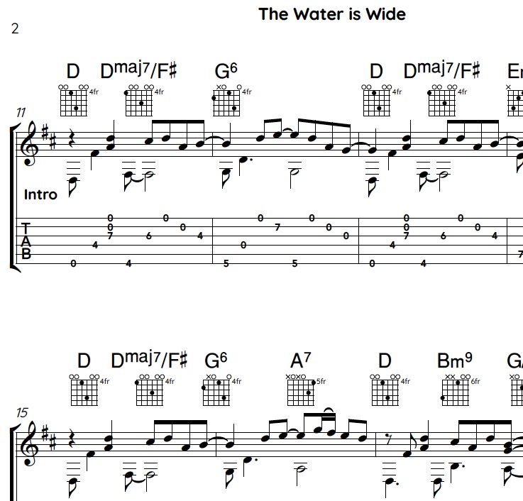 The Water Is Wide