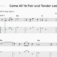 Tab: Come All Ye Fair and Tender Ladies