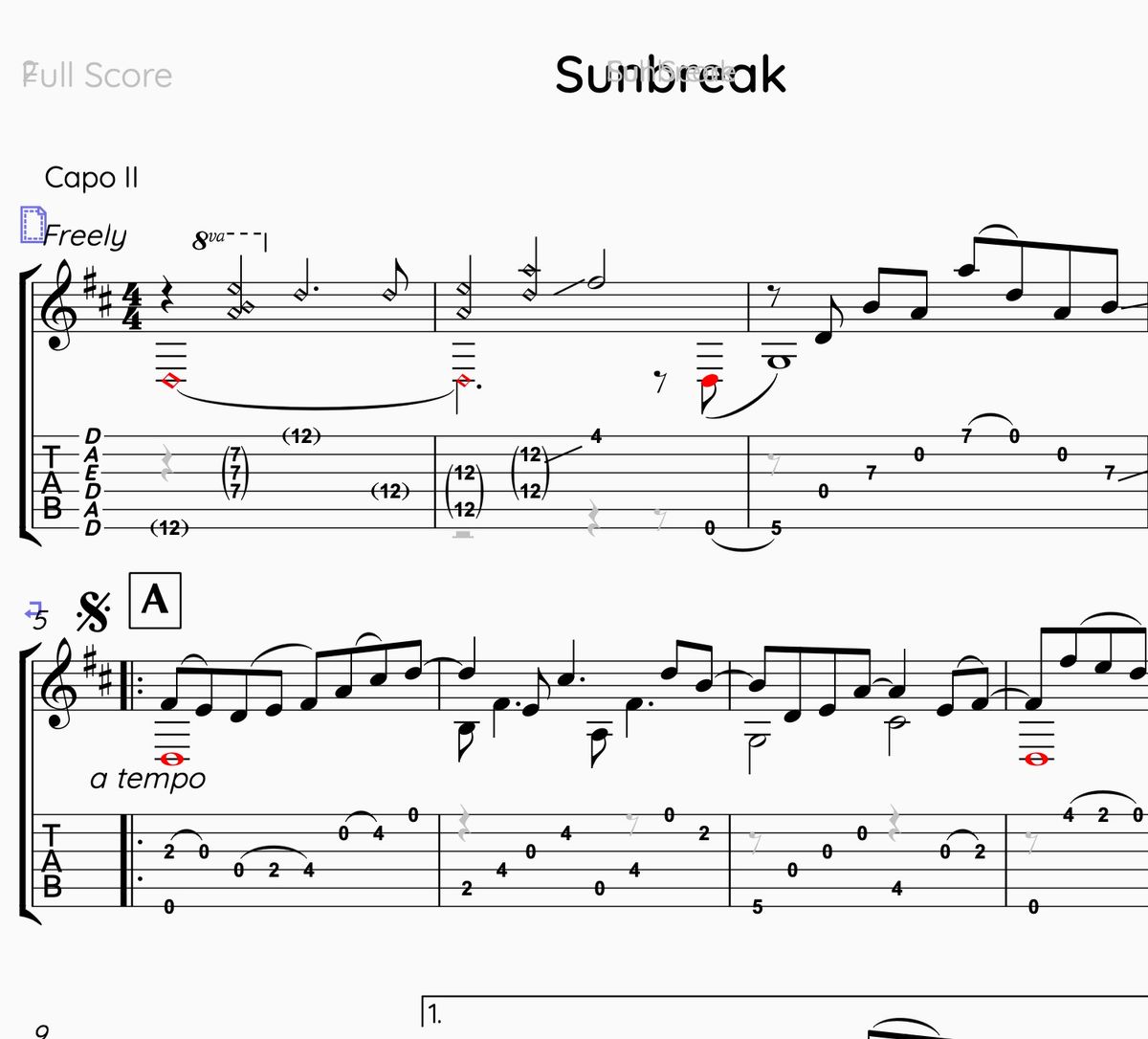 Tab: Sunbreak