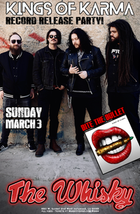 Kings Of Karma 'RECORD RELEASE PARTY' live at Whiskey A Go Go
