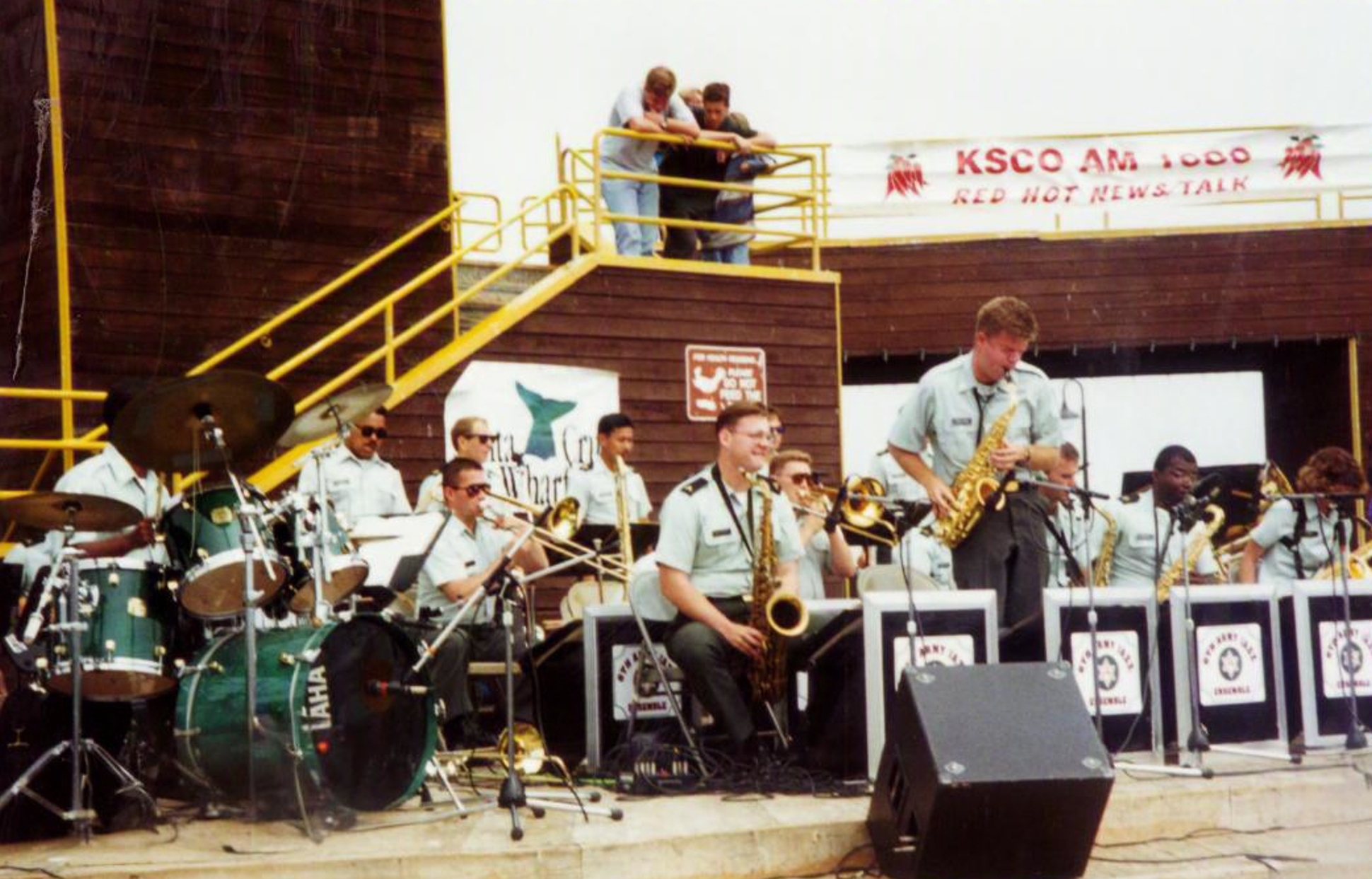 Brian Grace sax solo, 6th Army Stage Band, Santa Cruz CA, September 1994