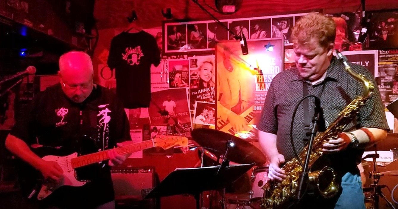 Jeff Richman's band at the Baked Potato, Studio City