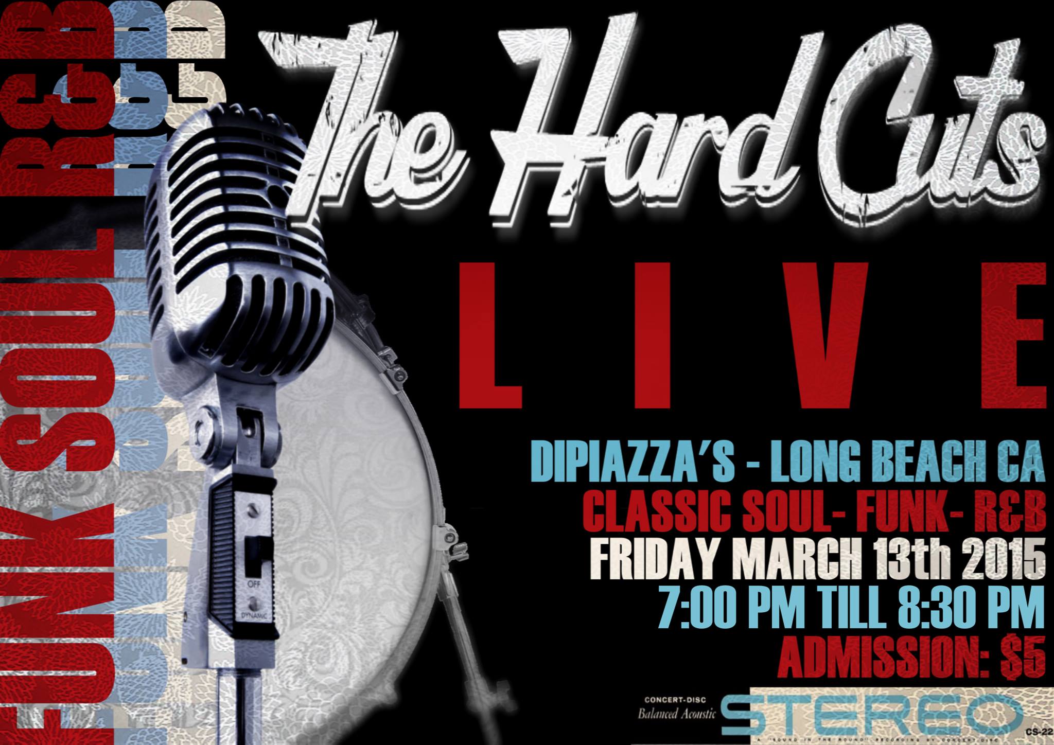 The Hard Cuts band, Long Beach CA, 2015