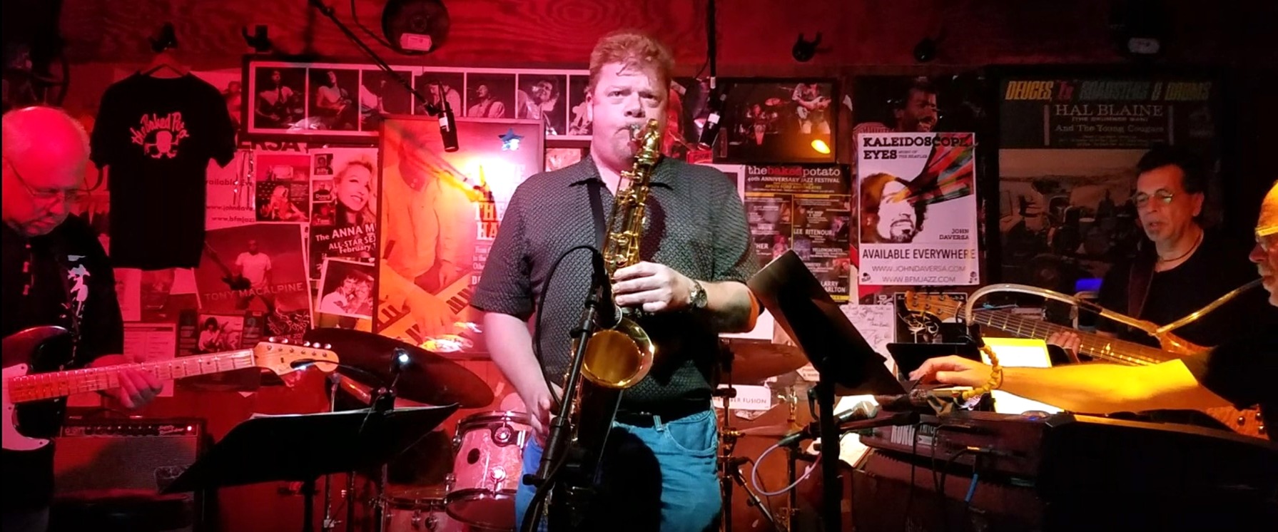 Brian Grace soloing at the Baked Potato, Studio City