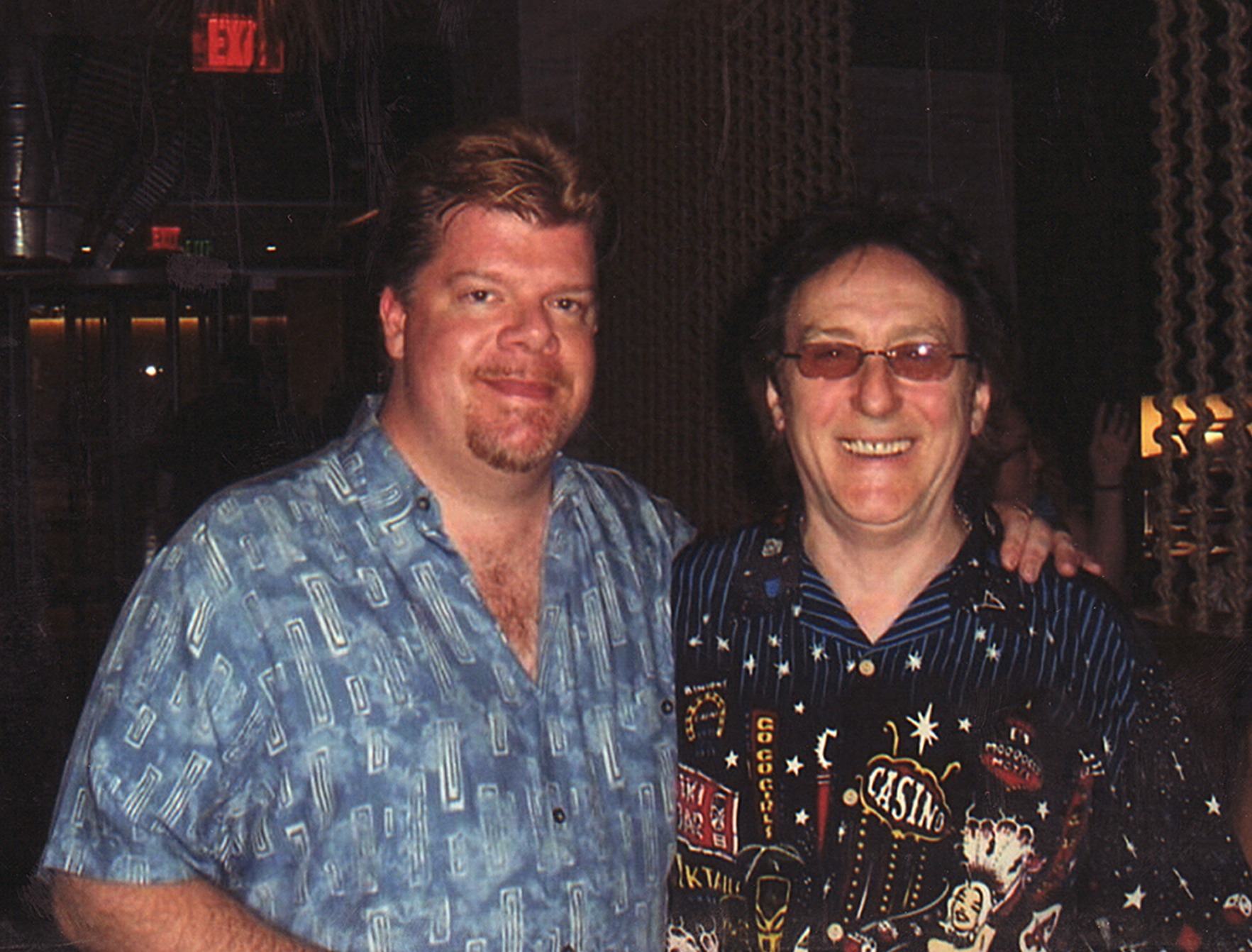 Brian Grace with Denny Laine, Las Vegas 2008