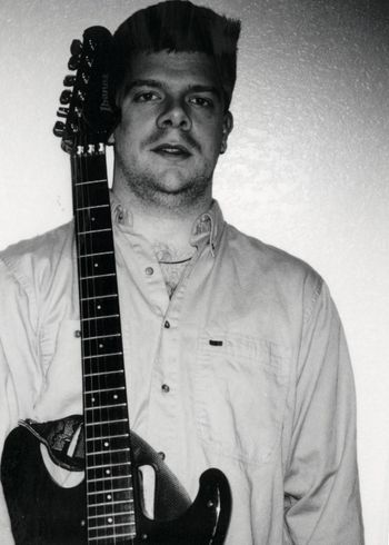 Standing portrait with guitar - San Francisco, 1994
