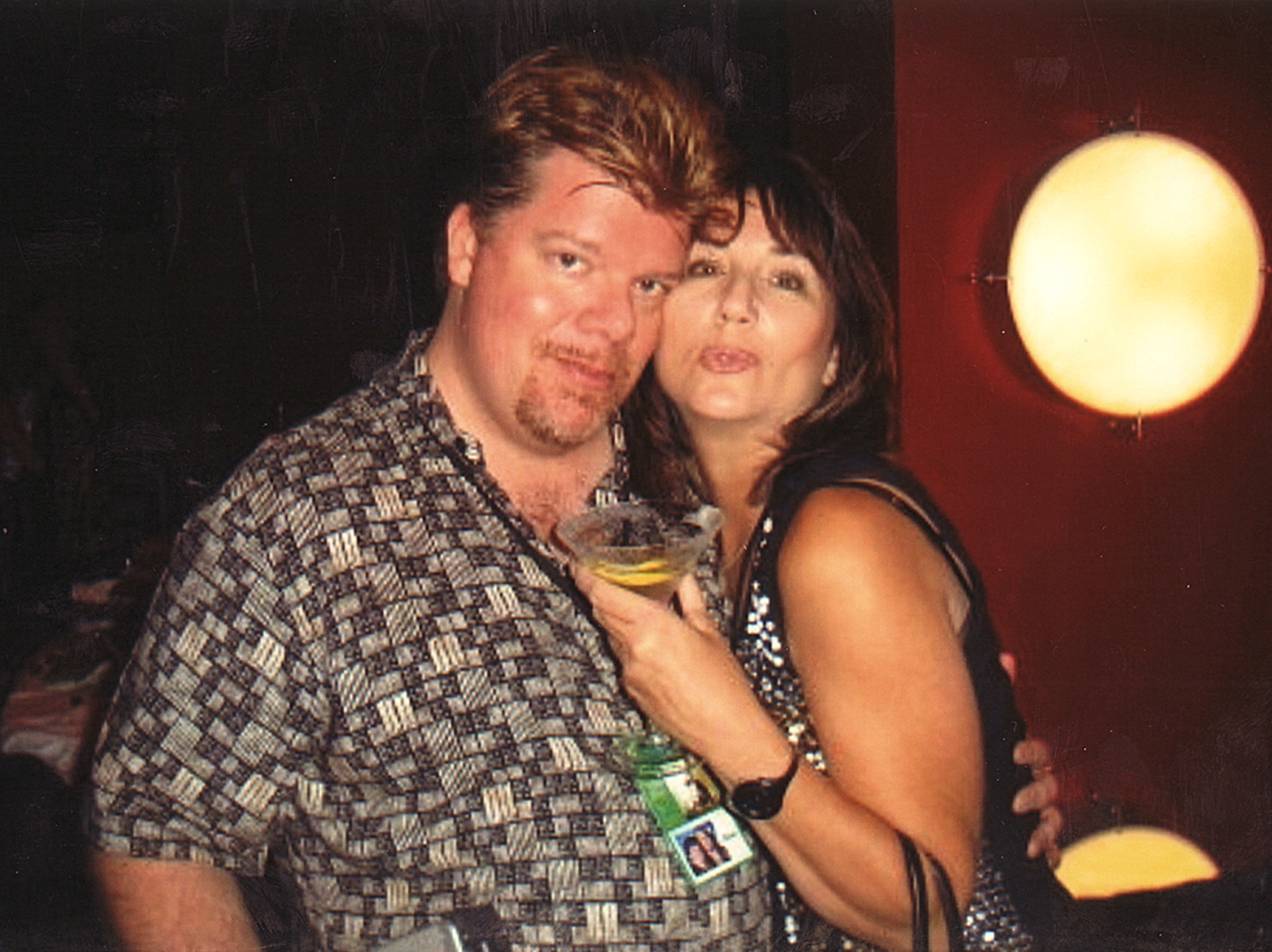 Brian Grace and superfan Anna, Las Vegas 2008