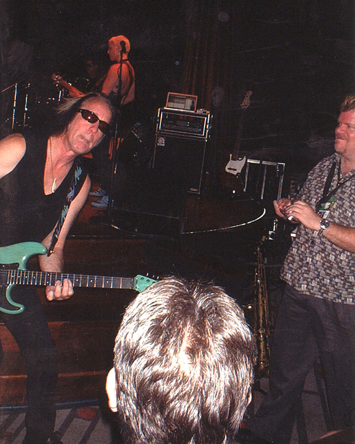 Todd Rundgren and Brian Grace taking photos together, Las Vegas 2008