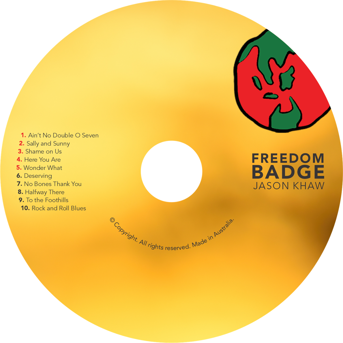 Freedom Badge - CD