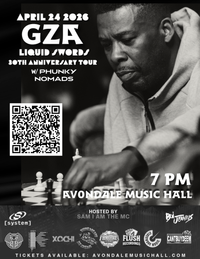 GZA Liquid Swords 30 Year Anniversary 