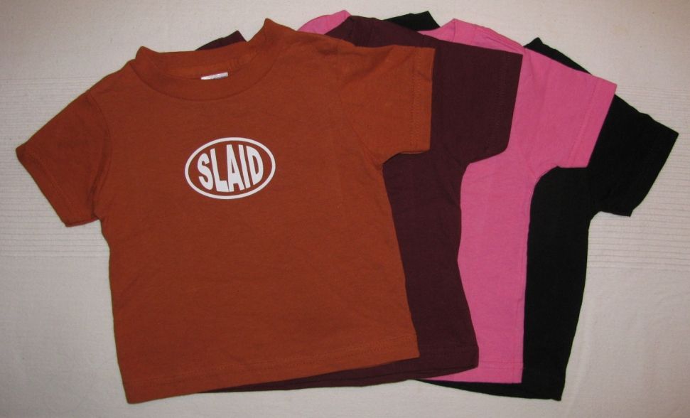 Toddler T-shirt w/Slaid logo