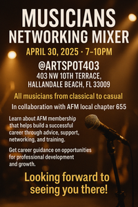 Musicians Networking Mixer 