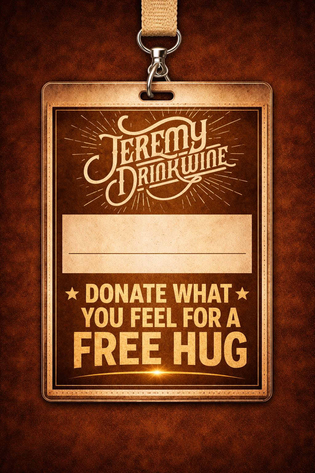JUST DONATE WHAT YOU FEEL FOR A FREE HUG