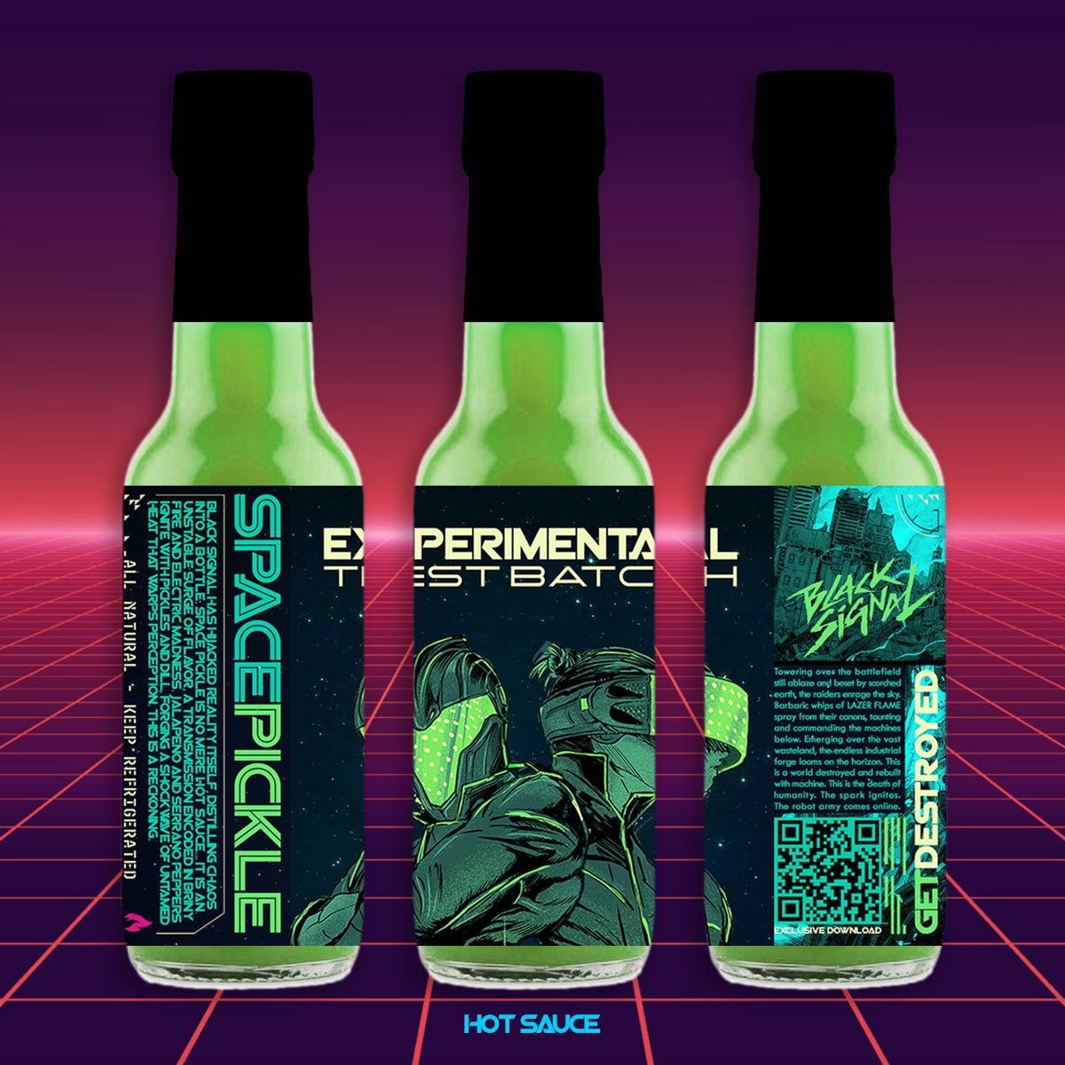 SPACEPICKLE - HOT SAUCE