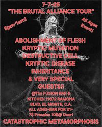 BRUTAL ALLIANCE TOUR