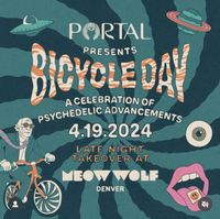 Bicycle Day at Meow Wolf 